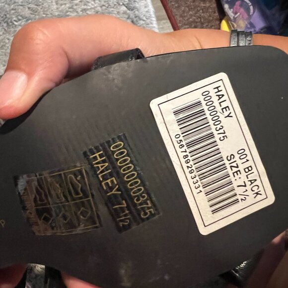 Shu Shop 3” heeled sandals w/ black spikes. Haley. size 7.5 - Picture 8 of 8